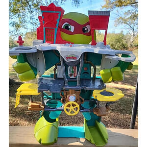 TMNT Secret Sewer Lair Playset 2016 – Playmates Toys – Modular Action Base